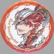 Fireman (Florian Brand) 75 mm metal badge "Identity V Fifth Personality Halloween Collaboration Cafe in SWEETS PARADISE"