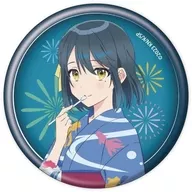 Chika Watanabe "Voice Actor Radio Ura Omomote metal badge 02. Official & Drawn Illustration"