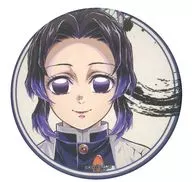Shinobu Kocho (Whole Face) "Anime Demon Slayer: Kimetsu no Yaiba Bashira Exhibition - And Infinite Castle - Random Mat metal badge"
