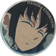 "Anime Demon Slayer: Kimetsu no Yaiba Pillar Exhibition - And Mumujo Castle - Pillar One Hundred Views - Emotional metal badge 40 - Muichiro Tokiyoshi" (Design 28)