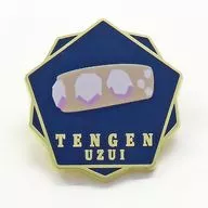 "Anime Demon Slayer: Kimetsu no Yaiba tengen (Design 64)" Anime Pillar Exhibition - And to Mutenjo - Pillar One Hundred Views - Collection Pins 15 - Usi Tengen "