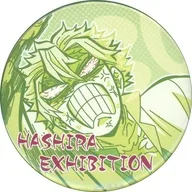 Sanemi Shinazugawa (Design 30) "Anime Demon Slayer Pillar Exhibition - And to Mubari-jo - Pillar One Hundred Views - Emotional metal badge 40 - Sanemi Shinazugawa"