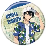 RYOUMA ECHIZEN "metal badge Shin Tennis-no Oji-sama 18. Botanical Ver. Illustration"