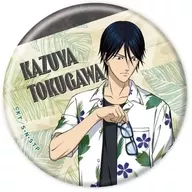 Kazuya Tokugawa' metal badge Shin Tennis-no Oji-sama 18. Botanical ver. Illustration of drawing'