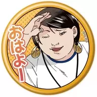 Nami Aminohama :' metal badge Watashi wa Sabaku 01. Official illustration'