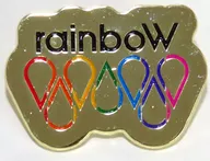 WEST. rainBow pin badge "WEST. 10th anniversary commemorative exhibition Kansai Nanairo Otoko Festival"