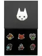 [單品]新插畫原創胸針SET(6種)"Switch軟件Stray Collector Edition>捆綁特典