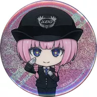 Kaho Morisaki "Kamitsubaki City Under Construction × Keio Electric Railway POP-UP SHOP TRADING HOLO-City metal badge"