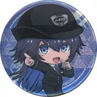 "Kamitsubaki City under construction. × Keio Electric Railway POP-UP SHOP Trading Holo-City metal badge"