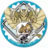 Yamaba-kiri Kunihiro & King Gidra "Sword Ranmaimawashi - Kuden Moeru Honnoji - Godzilla Collaboration Trading metal badge"