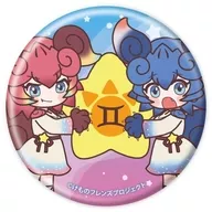 Shisa' Kemono Friends metal badge 15. Constellations ver. (POP Art illustration)'