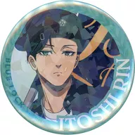 Rin Itoshi "Blue Rock Trading metal badge Flag"