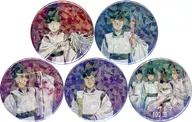 5 types set "Mob Psycho 100 III Hologram metal badge 01 / Onmyoji ver. (drawing illustration)"