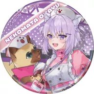 オトモアイルー Trading Can Badge "Virtual YouTuber Hololive x Monster Hunter Hololive and Otomo Second Hololive Gameers" Limitado a instalações de diversão geridas directamente pela CAPCOM