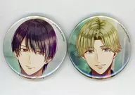 "Switch Soft Steam Prison -Beyond the Steam -" 2-piece Adaju & Fin Drawing Grated metal badge Set "Animate Purchase benefits"