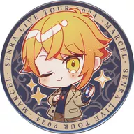 Saenlar (Urashimasakatasen) / SD / Background : Navy metal badge "SENRA LIVE TOUR 2024 -MARCEL -" metal badge KUJI prize