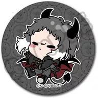 Mocho-SC (Akutagawa Ryunosuke) Leather Badge (Round) 5th "BUNGO STRAY DOGS"