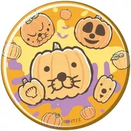 Kabocha squash "metal badge Bonobono 06. Halloween ver. Official Illustration"