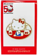 hello kitty 50 th歷史1針徽章收藏