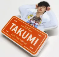 Ozaki Takumi name plate "2024 INI FAN-CON TOUR [FLIP THE CIRCLE]"