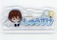 不二周助/こぎみゅん 「新テニスの王子様×サンリオキャラクターズ おなまえプレートバッジ 01/中学生デザイン(描き下ろしイラスト)」