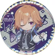 Asuka Ninomiya "idol Master Cinderella Girls 『 AFTERSCHOOL STYLEJAM 』 POPUP SHOP in SHIBUYA TSUTAYA AFTERSCHOOL STYLEJAM Trading Chibi Character metal badge ver. 1"