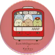 Clustered (pink) decane badge "Sumicco Gurashi x Keikyu"