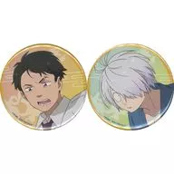 Kitaro's Father & Mizuki metal badge 2 Piece Set "Blu-ray/DVD Kitaro Tanjo Gegege no Nazo" Animate limited Purchase benefits