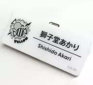 Akari Shishido "Virtual YouTuber Nijisanji Nijisanji Fes 2025 Name Badge F Group"