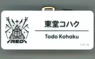 Todo Amber "Virtual YouTuber Nijisanji Nijisanji Fes 2025 Name Badge G Group"