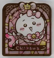 ちいかわ ステンドグラス風アクリルバッジ 「ちいかわくじ ちいかわ なんか小さくてかわいいやつ まじかるちいかわ」