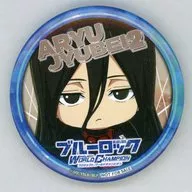 蟻生 Jube PWC metal badge "Blue Rock Project : World Champion" First Anniversary Total Force Ranking Campaign Winning Products