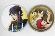 [A La Carte] Collection BIG metal badge 2-piece set "even if TEMPEST series official visual fanbook / FROM DUSK TILL DAWN ebtenDX pack Tyrrell set" Bonus included with the set