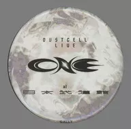 DUSTCELL (ONE logo / white) random metal badge "DUSTCELL LIVE 『 ONE 』 at Nippon Budokan"