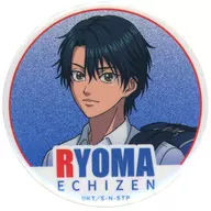 Ryouma Echizen-Dandada-dandan Trading Life-size Glitter metal badge with Shin Tennis-no Oji-sama and Meat Soup Dumplings