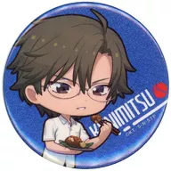 Kunimitsu, Tezuka "Shin Tennis-no Oji-sama x Nikujiru Gyoza no Dandadadan Trading Mini Character Glitter metal badge"