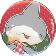 "Odekake Shark × Marion Crepe Drawn Trading metal badge" (Crepe)