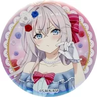 Alisa Mikhailovna Kujo (Same size / dress ver.) metal badge "Sega Lucky KUJI Online, Ms. Arya next door sometimes speaks Shea" E-2 Prize