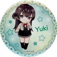 Yuki Suo metal badge E-7 Prize for "Sega Lucky KUJI Online" "My Neighbor Arya Sometimes Speaks in Shea"