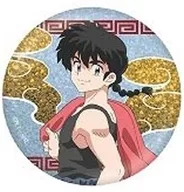 Ranma a rice-planting girl' Ranma 1/2 Trading Glitter metal badge'