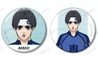 Nanaboshi Niiro metal badge 2-Piece Set "Blue Rock"