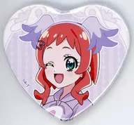 犬飼いろは 「わんだふるぷりきゅあ!ざ・むーびー!ドキドキ・ゲームの世界で大冒険! 公開記念 プリキュア プリティストア出張店2024 in マルイ ハート型缶バッジ 01/わんだふるぷりきゅあ!」