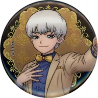 羽京 de Saionji "Dr. STONE Anime 5 th Anniversary Original Art exposição in Marui Trading Glitter metal badge Color Suit ver."
