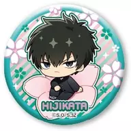 Hijikata Toushirou "3-Year Z Group Ginhachi-sensei Puchifuri Trading Metallic metal badge"