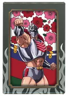 Robin Mask "Kinnikuman Trading Hanafuda Pattern metal badge"