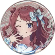 花海 咲季 "Gakuen idol Master x Lawson Glitter metal badge"