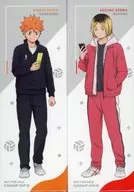 [A la Carte] HINATA SHOYO & Kozume Kenma Rectangular metal badge 2-Type Set "Blu-ray/DVD Theater Version Haikyu! The Decisive Battle at the Garbage Site Deluxe Version" Rakuten Books Purchase benefits