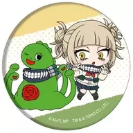 トガヒミコ×ちびビオランテ×ちびラドン 「缶バッジ 僕のヒーローアカデミア×ちびゴジラ 01.ミニキャライラスト」