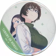 Volume 5 Cover metal badge "DMM Scratch! Getsuyobi-no Tawawa" E-5 Award