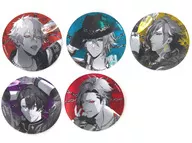 全5種セット 「ブラックスター -Theater Starless-×HUB コラボレーション 第2弾 トレーディング缶バッジ」
